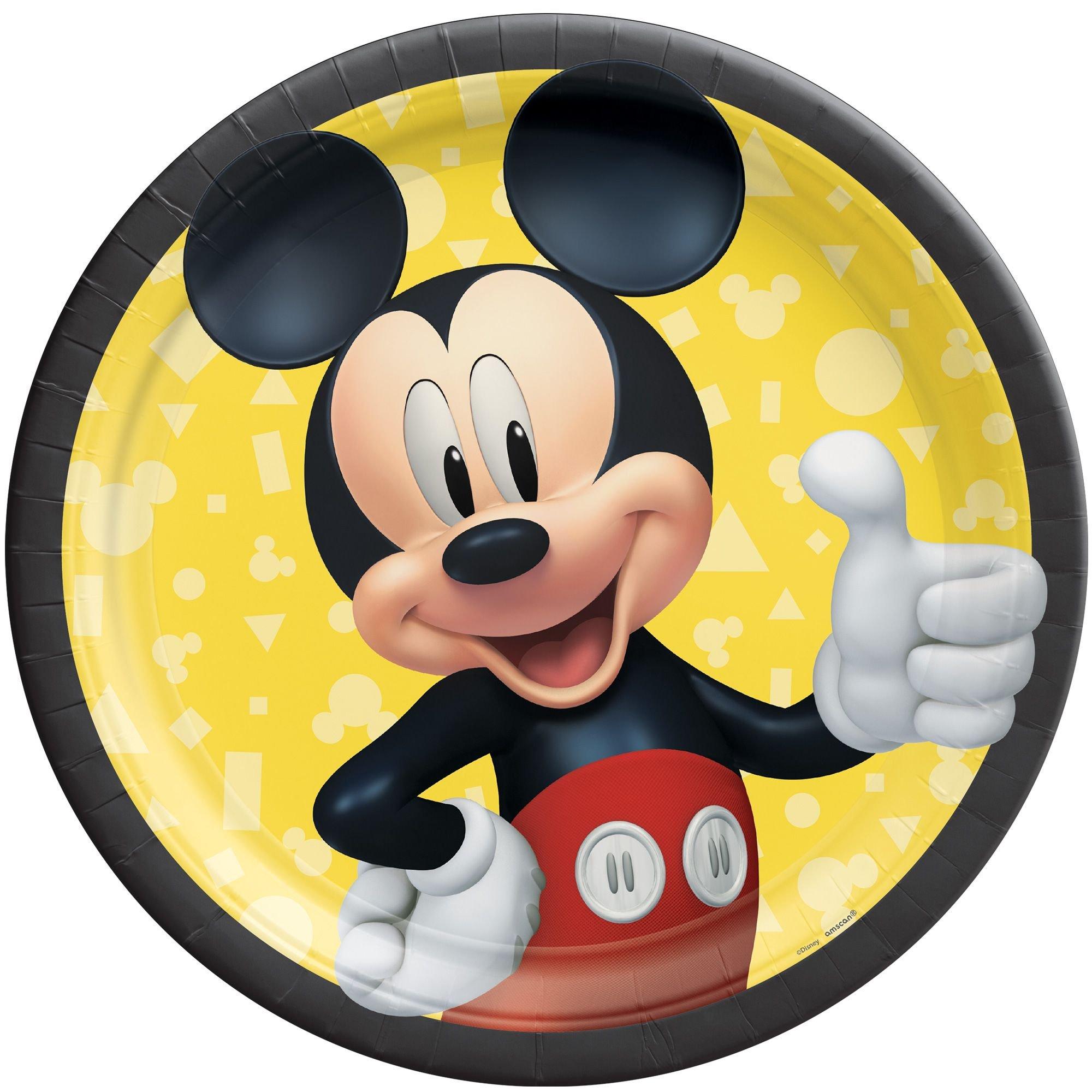 Mickey Mouse Forever Lunch Plates 8ct