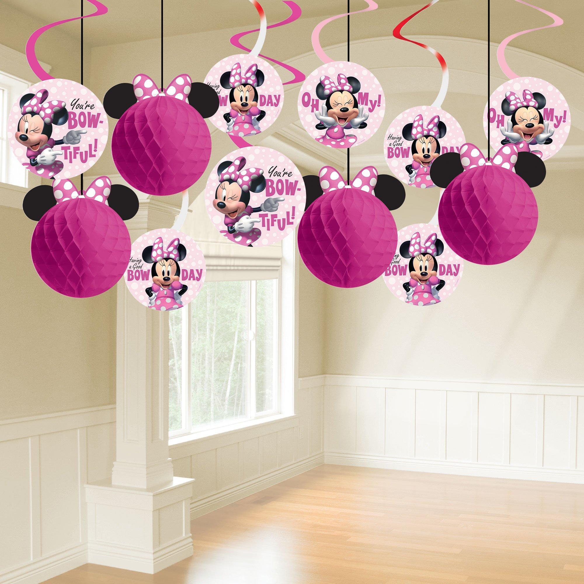 Minnie Mouse Forever Honeycomb Swirls, 12pc