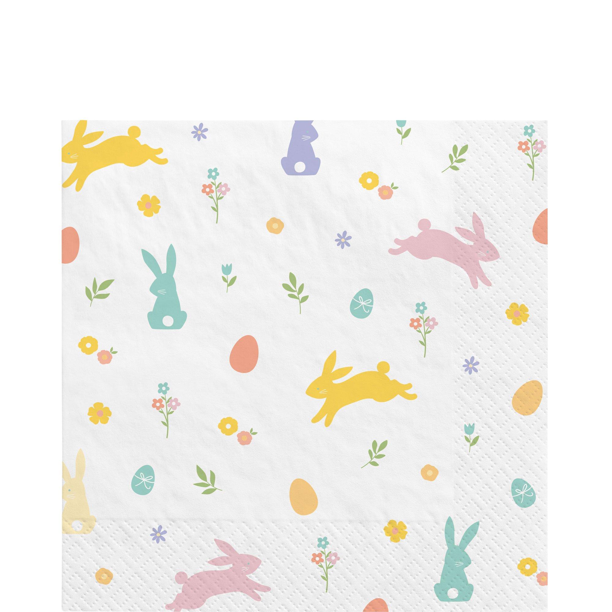 Easter Wishes Paper Lunch Napkins, 6.5in, 16ct