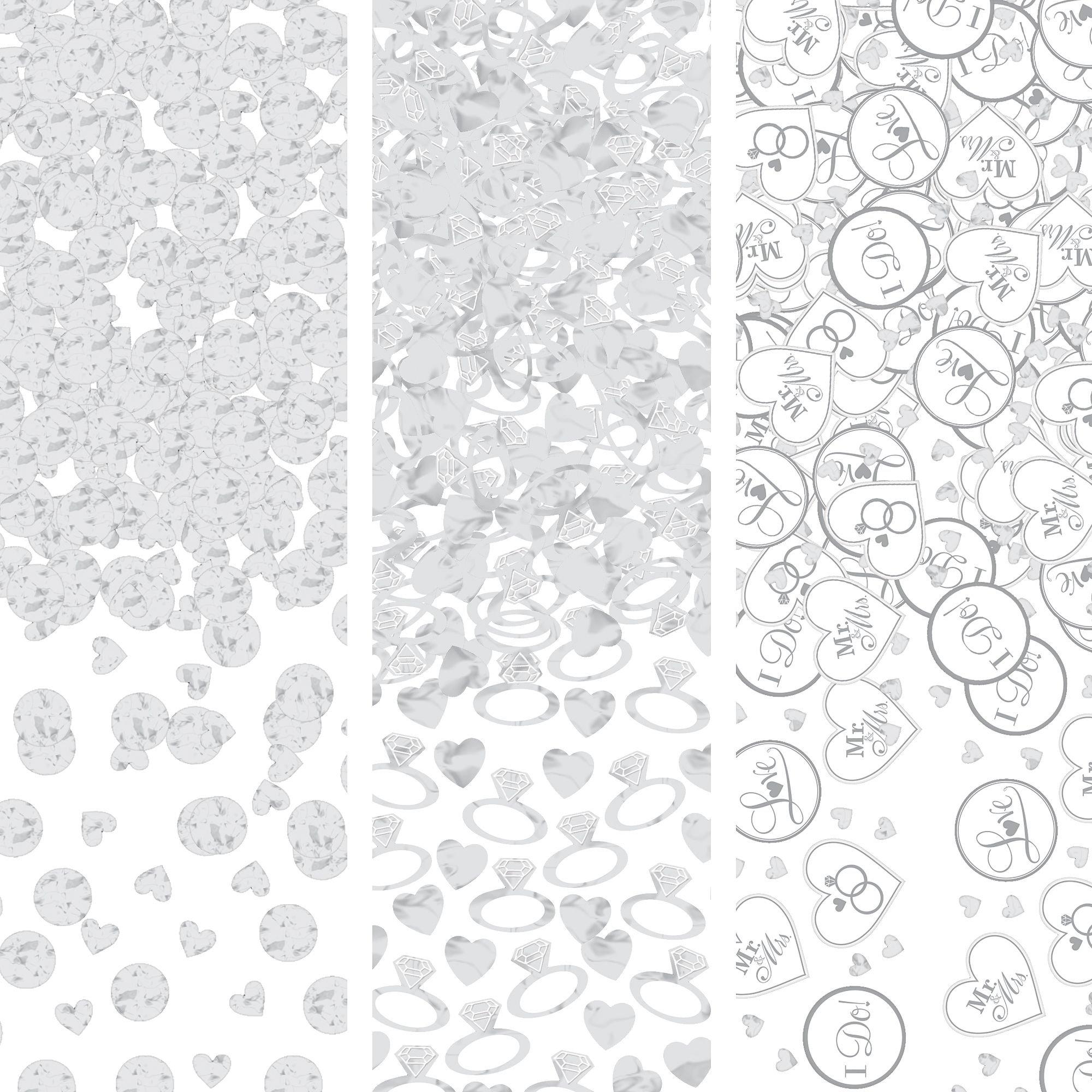 Wedding Confetti, Assorted Colors